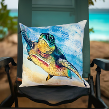 Load image into Gallery viewer, Australian Green Turtle Cushion Cover 45cm x 45cm