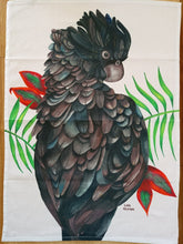 Load image into Gallery viewer, Black_cockatoo_australian_bird_souvenir_oz-art