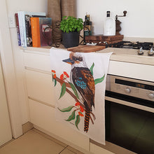 Load image into Gallery viewer, Kookaburra_1_Tea_Towel_Kitchen
