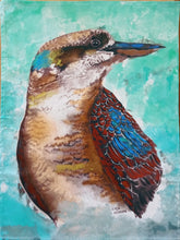Load image into Gallery viewer, Kookaburra_king_fisher_australian_birds_oz-art