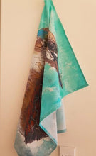 Load image into Gallery viewer, Kookaburra King Fisher Australian Souvenir Tea Towel 70cm x 50cm
