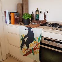 Load image into Gallery viewer, Magpie_Tea_Towel_Kitchen
