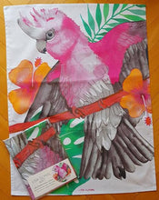 Load image into Gallery viewer, pink_grey_galah_australian_bird_oz-art