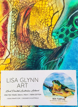 Load image into Gallery viewer, Sea_Turtle_Tea_Towel