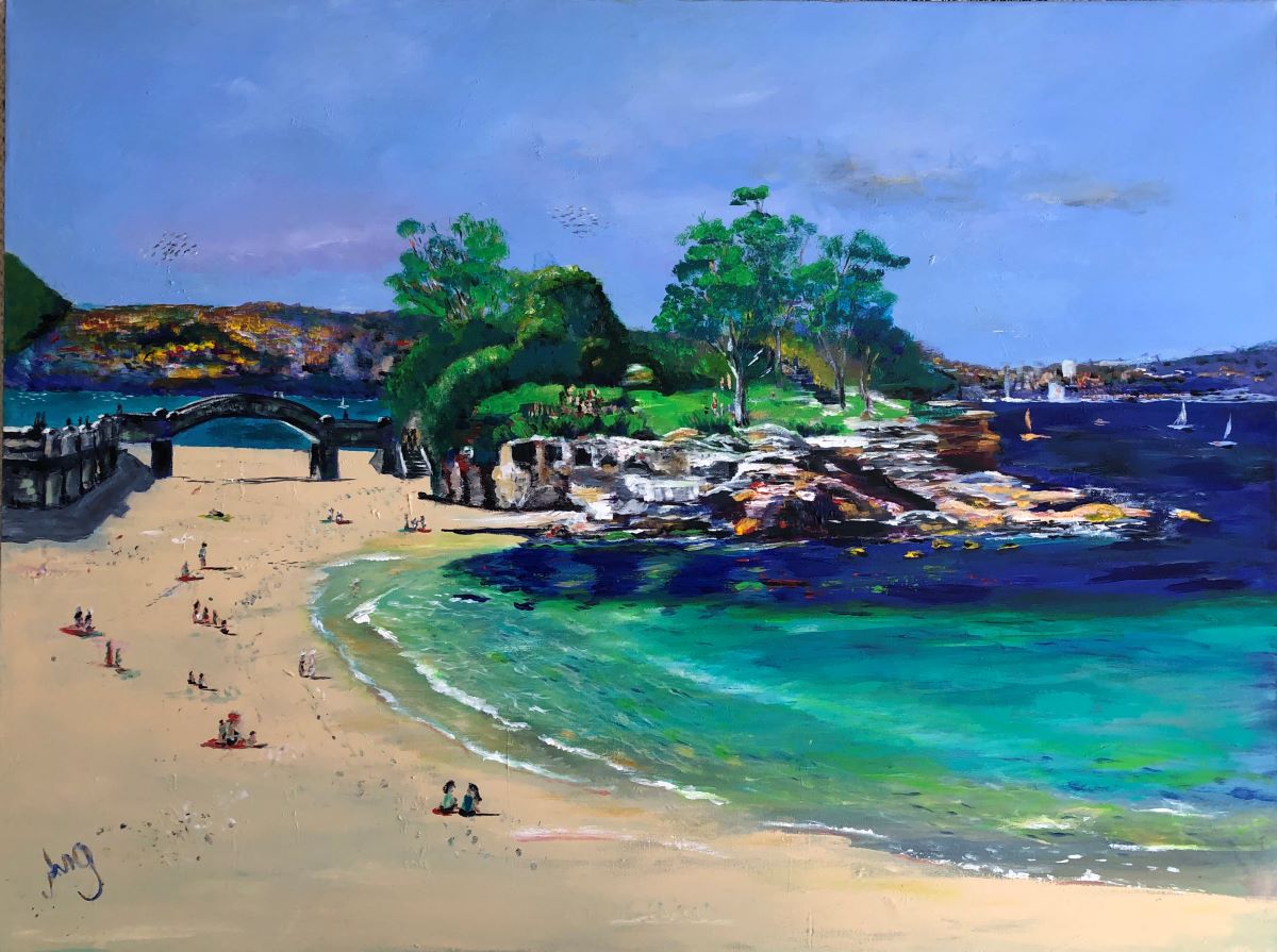 Balmoral Beach Sydney Australia Acrylic Art Printed