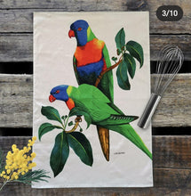 Load image into Gallery viewer, Australian Native Birds Gift Box Sets of Tea Towels
