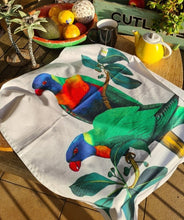 Load image into Gallery viewer, Lorikeets_australian_souvenir_teatowels_ozart
