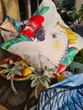 Load image into Gallery viewer, cockatoo_cushion_cover_lisa_glynn_ozresort_oz-art
