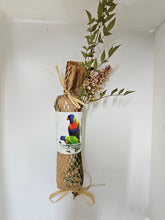 Load image into Gallery viewer, Xmas Bon Bons Wrapped Tea Towels with Australian Wildflowers
