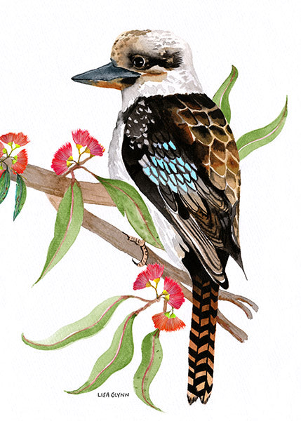 Kookaburra_1_Tea_Towel_Art