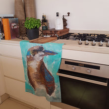 Load image into Gallery viewer, Kookaburra_2_Tea_Towel_Kitchen
